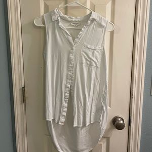 High Low Button Up Shirt